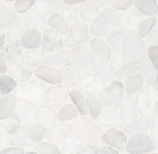 Waterbrook Thassos Medium Sliced Pebble TH