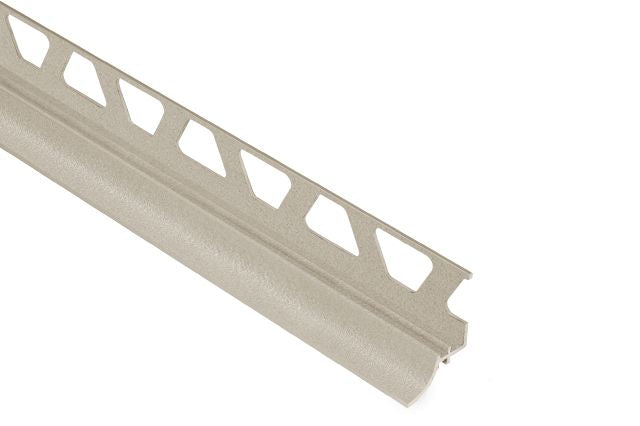 Schluter Systems Dilex AHKA Cream Textured Color Coated Aluminum