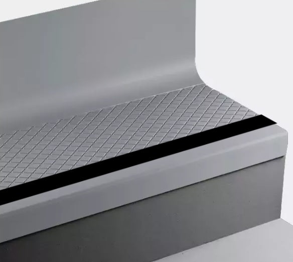 johnsonite rubber stair tread colors Tarkett Johnsonite Drizzle Angle Fit Stair Tread with Riser — Stone & Tile Shoppe, Inc