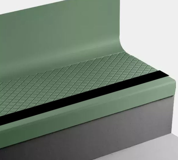 Tile Insert Riser Tarkett Johnsonite Grinch Angle Fit Stair Tread with Riser — Stone ...