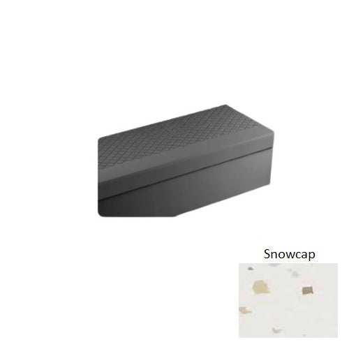 Tarkett Johnsonite Snowcap Angle Fit Speckled Stair Tread without Riser ...