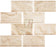 Full Tile Sample - Diano Royal Beveled Marble Tile - 3" x 6" x 3/8" Honed