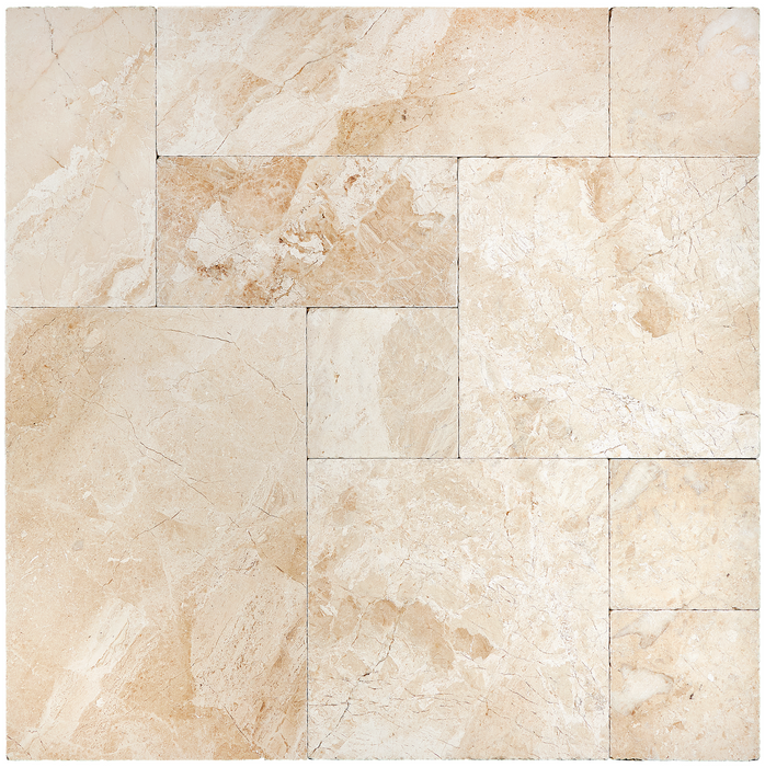 Diano Royal Marble Versailles Pattern - Tumbled