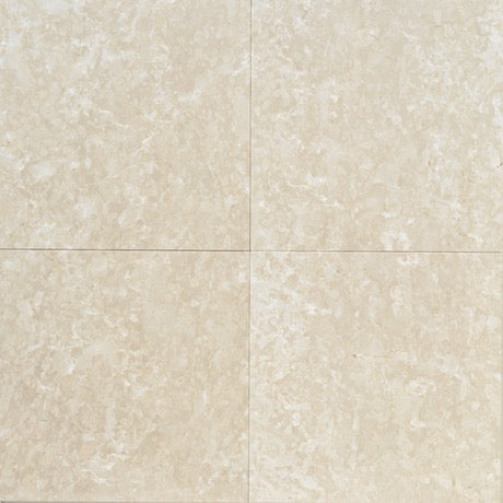 Botticino Fiorito Marble Tile - 18" x 18" x 3/8" Polished