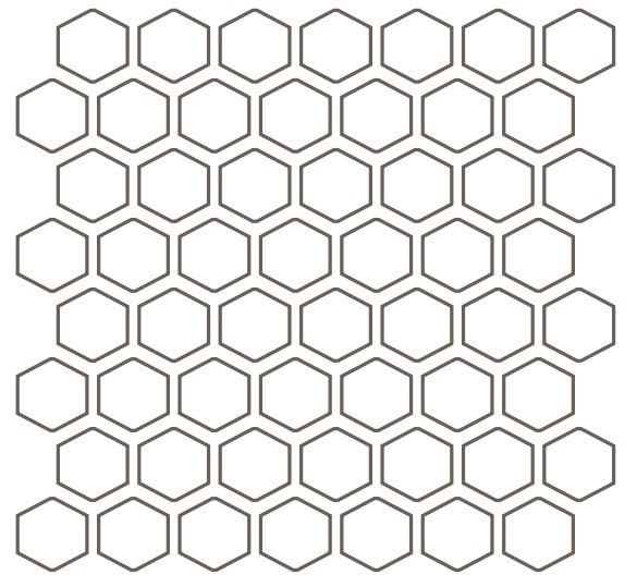 Color Wheel Mosaic Architectural Gray 0109 0709 Matte & Glossy