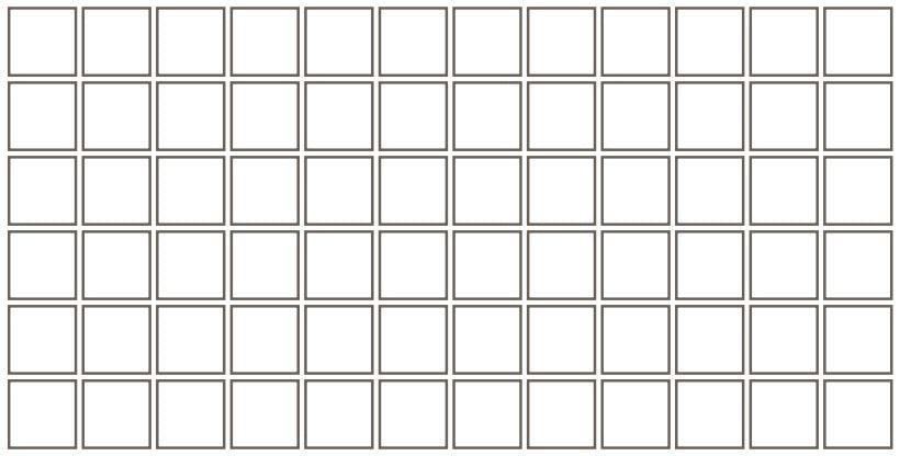 Color Wheel Mosaic Ceramic Ocean Blue 1049