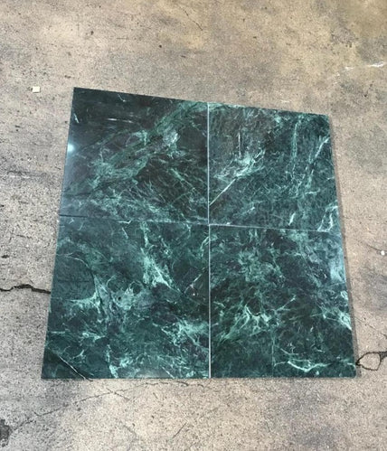 Verde Reale Marble Tile - 18" x 18" x 3/8" Polished