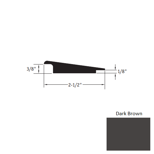 Johnsonite Dark Brown CTA-44-K