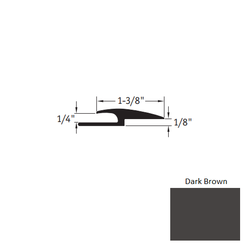 Johnsonite Dark Brown CTA-44-A