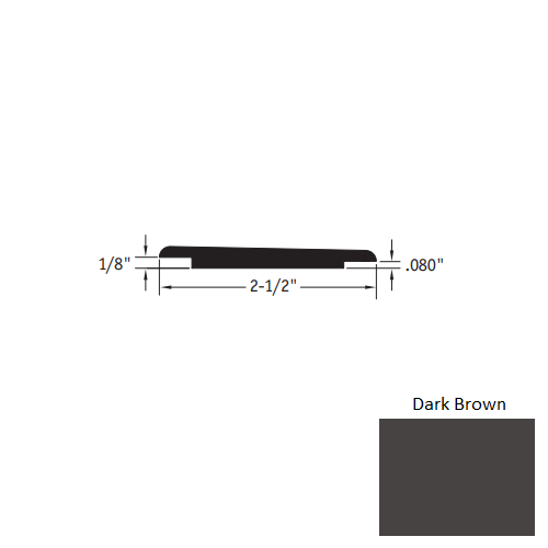 Johnsonite Dark Brown CTA-44-X