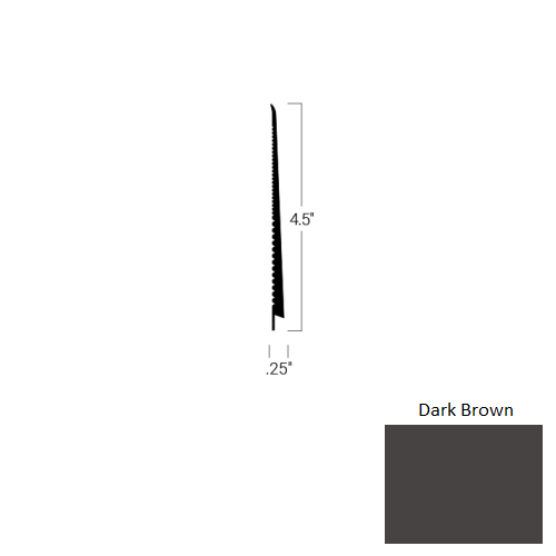 Johnsonite Dark Brown S102676-44-WB0004-TDC4