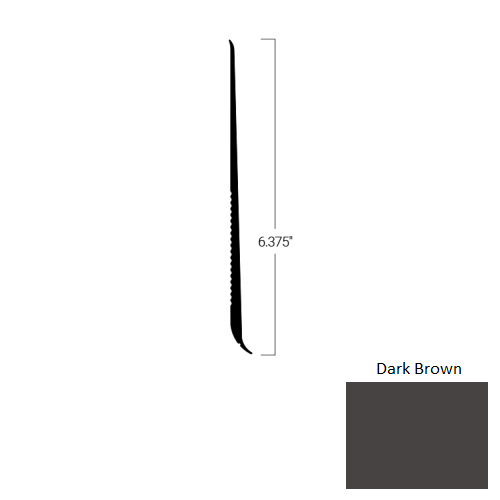 Johnsonite Dark Brown S102676-44-WB0004-TDCR6