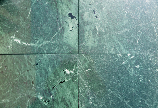 Full Tile Sample - Dark Green (Premium) Marble Tile - 12" x 12" x 3/8" Polished