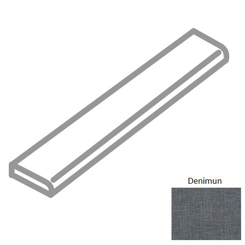 Bedrosians Fabrique D Denimun Matte Bullnose | Lowest Price — Stone ...