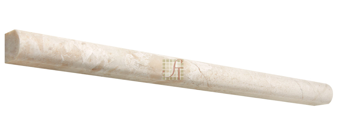 Diano Royal Marble Liner - 3/4" x 12" Bullnose