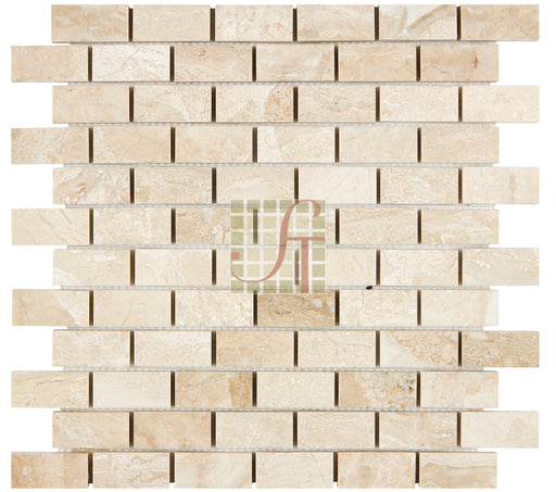 Diano Royal Marble Mosaic - 1" x 2" Brick Polished