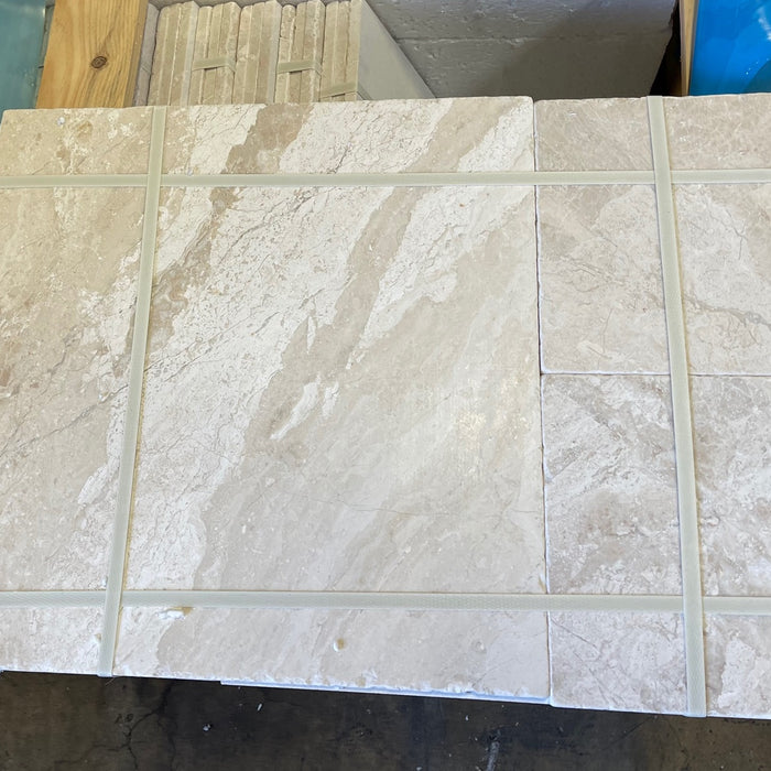 Diano Royal Tumbled Marble French Pattern