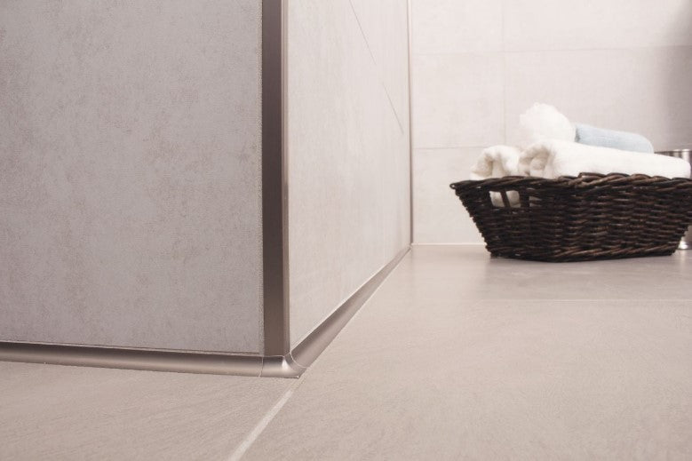 E90/AHK1S/AMGB Brushed Brass Anodized Aluminum Tile Edging Trim