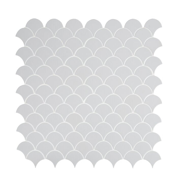 Domino Porcelain Gray SMOT-PT-RETGRA-SCALOP