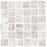 Full Sheet Sample - Pietra Tiburtina Dorato Intreccio Basket Weave Porcelain Mosaic - 2" x 2" Matte