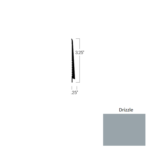 Johnsonite Drizzle TDC-262-3 1/4X75
