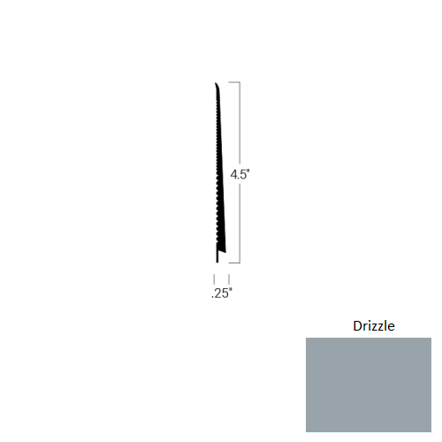 Johnsonite Drizzle TDC-262-4 1/2X75