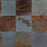 Earth Natural Cleft Face, Gauged Back Slate Tile - 12" x 12" x 3/8"