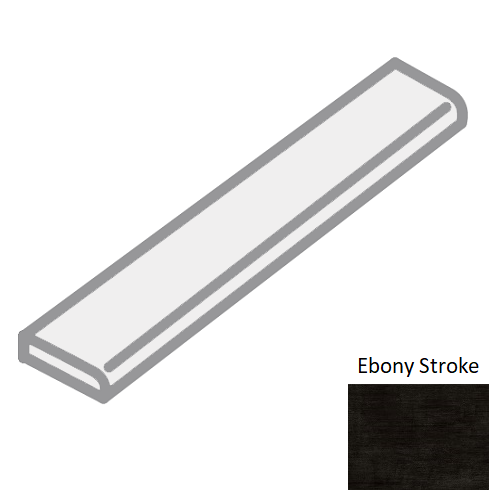Brush Stroke Porcelain Ebony Stroke IRG624BT55