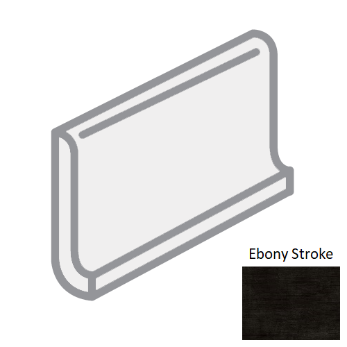 Brush Stroke Porcelain Ebony Stroke IRG612C055