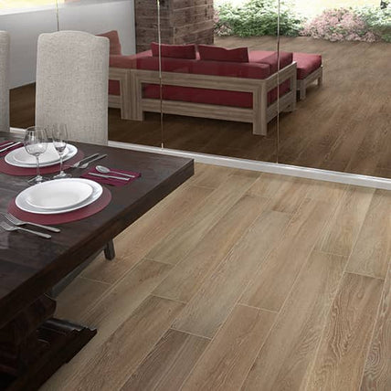 Emerson Wood Butter Pecan EP01 Porcelain Matte