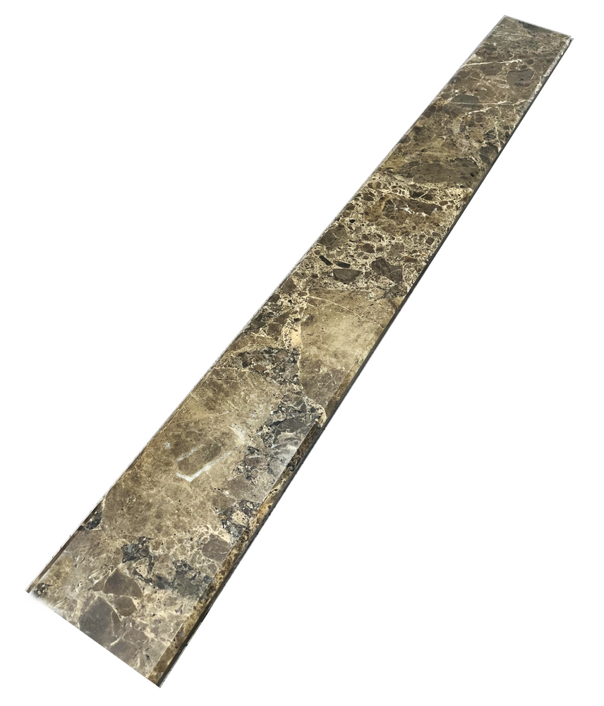 Emperador Dark Marble Threshold - 4" x 36"