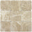 Full Tile Sample - Emperador Light Marble Tile - 4" x 4" x 3/8" Tumbled