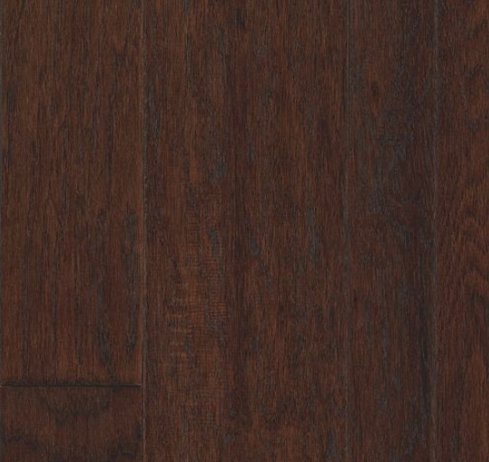 Mohawk Weathered Portrait 96 Espresso Hickory Engineered Hardwood