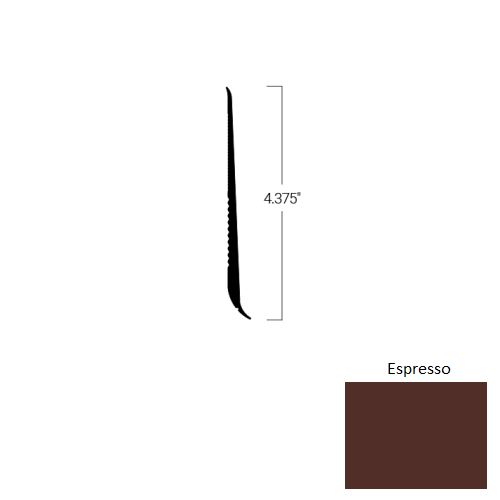 Johnsonite Espresso S102676-132-WB0004-TDCR4