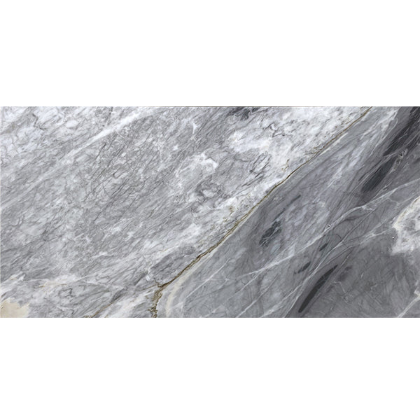 Calacatta Bluette Marble Tile - Honed