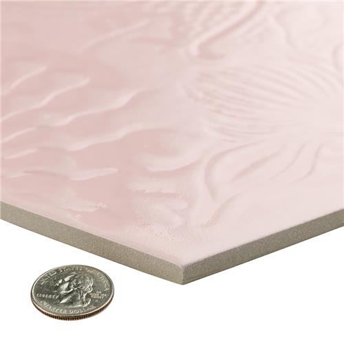 Gaudi Porcelain Lux Hex Rose FCD10GLRX
