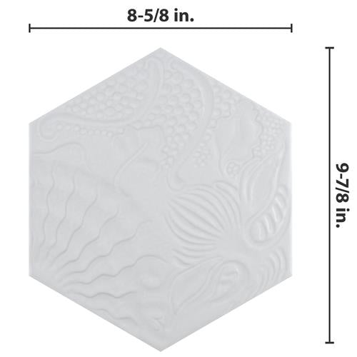 Gaudi Porcelain Lux White FCD10GLWX