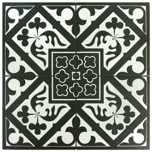 Majestic Orleans Black Angulo FCDMOABK Glossy Porcelain