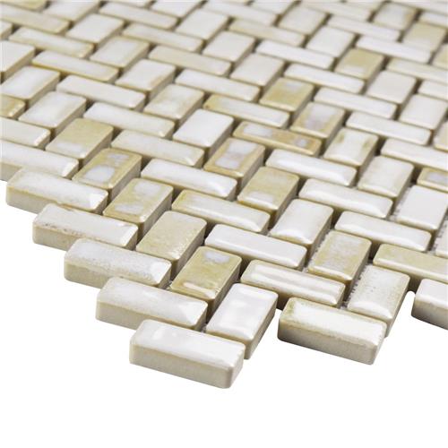 Somer Tile Rustica Glacier Glossy Porcelain Mosaic | Lowest Price ...