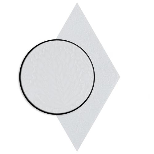 Rhombus Porcelain White FEQ6RWT