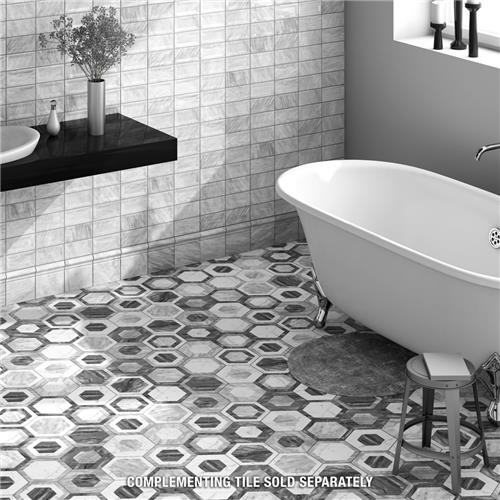 Classico Bardiglio Geo FEQ8BXG Matte Porcelain