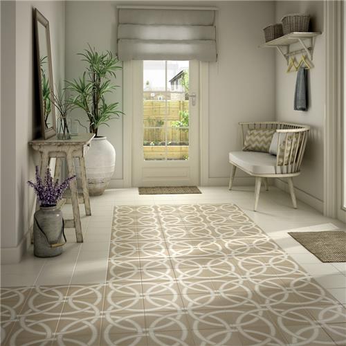 Caprice Pastel Loop FEQ8CPLP Matte & Textured Porcelain