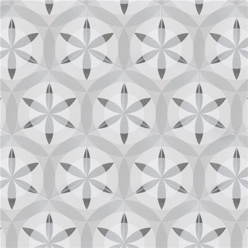 Hexatile Nature Black & White FEQ8HMNBW Matte Porcelain