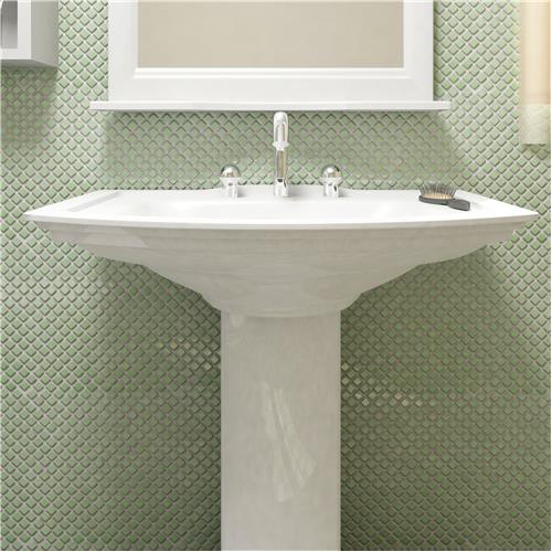 Hudson Diamond Light Green FKOBRL13 Glossy Porcelain