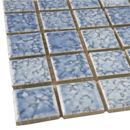 Fountain Porcelain Square Blue FKOFAN04