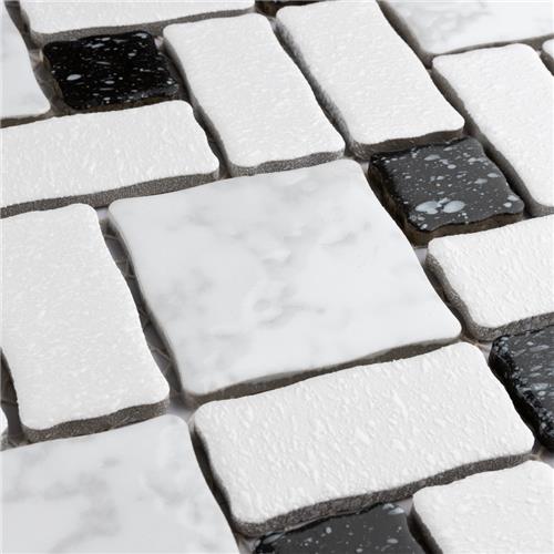 Academy White and Black FKOKBR09 Mixed Porcelain