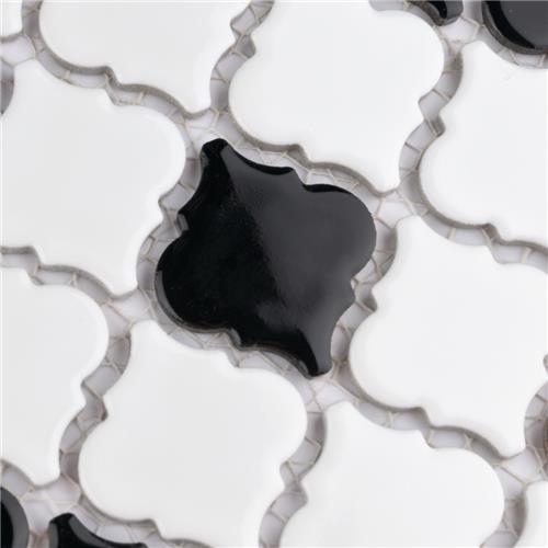 Hudson Tangier Black & White Mimos FKOLTRX1 Glossy Porcelain