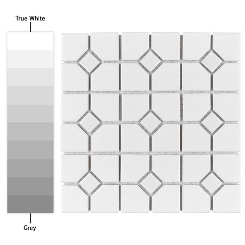 Oxford Porcelain White With White Dot FKOOX101