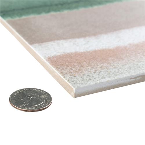 Matter Porcelain Canvas Taupe Green FMAT6GRCTP