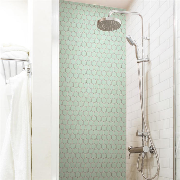 Hudson Due Light Green FPLH2X13 Glazed Porcelain